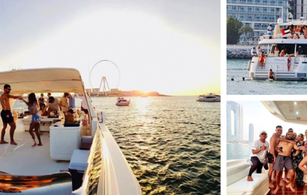 Dubai Summer on a Yacht