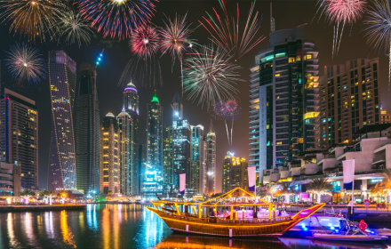 Rent a yacht for NEW YEAR HOLIDAYS IN DUBAI
