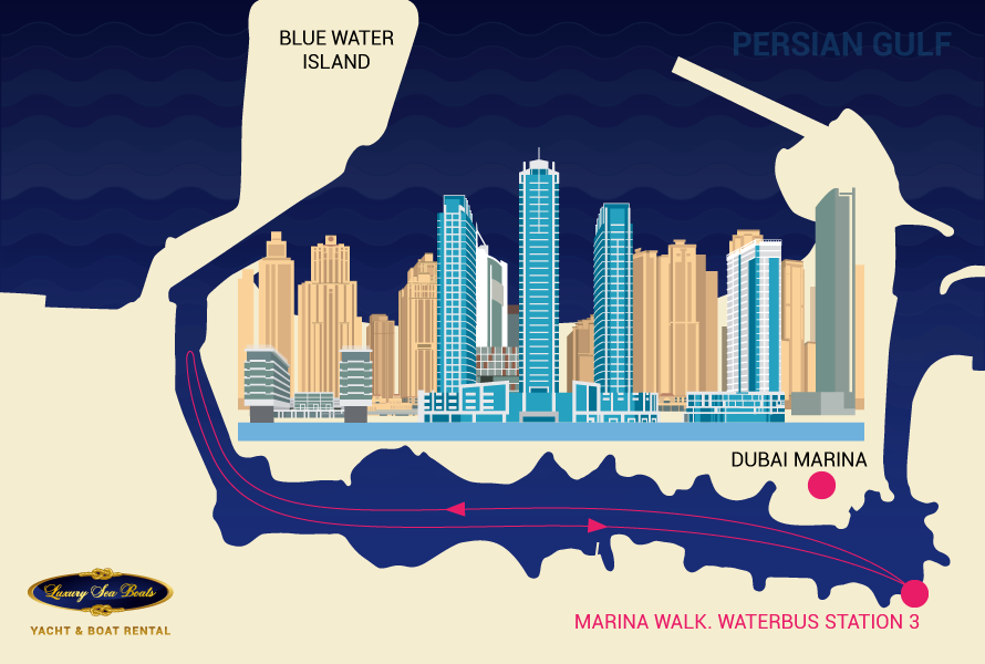 Tour of Dubai Marina