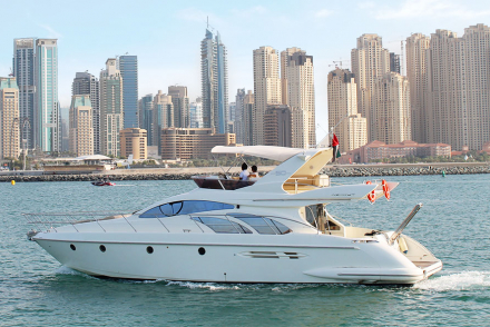 Rent Azimut 50 Grand Crew yacht in Dubai