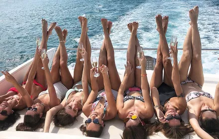 Yacht party