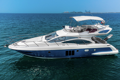 Rent Azimut 48 No Regrets yacht in Dubai - Image 1
