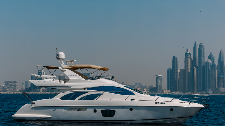 Rent Azimut 55 White Pearl